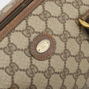 GUCCI GG Supreme Hand Bag PVC Beige Gold 002 39 6842 Auth ka4795-18