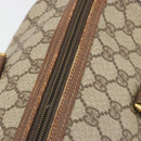 GUCCI GG Supreme Hand Bag PVC Beige Gold 002 39 6842 Auth ka4795-9
