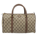 GUCCI GG Supreme Hand Bag PVC Beige Gold 002 39 6842 Auth ka4795-13