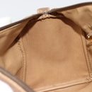 GUCCI GG Supreme Hand Bag PVC Beige Gold 002 39 6842 Auth ka4795-22