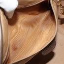 GUCCI GG Supreme Hand Bag PVC Beige Gold 002 39 6842 Auth ka4795-24