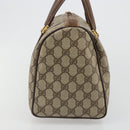 GUCCI GG Supreme Hand Bag PVC Beige Gold 002 39 6842 Auth ka4795-3