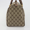 GUCCI GG Supreme Hand Bag PVC Beige Gold 002 39 6842 Auth ka4795-4