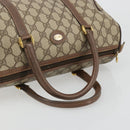 GUCCI GG Supreme Hand Bag PVC Beige Gold 002 39 6842 Auth ka4795-7