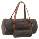 LOUIS VUITTON Monogram Papillon 30 Hand Bag M51385 LV Auth ka4796-1