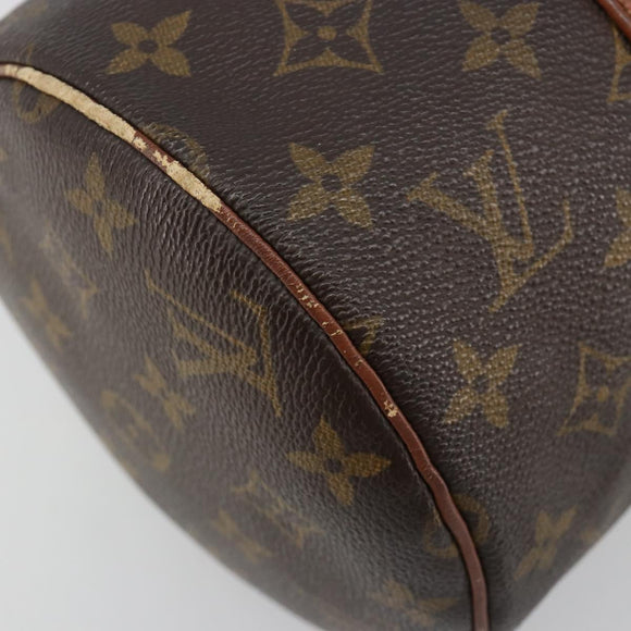 LOUIS VUITTON Monogram Papillon 30 Hand Bag M51385 LV Auth ka4796