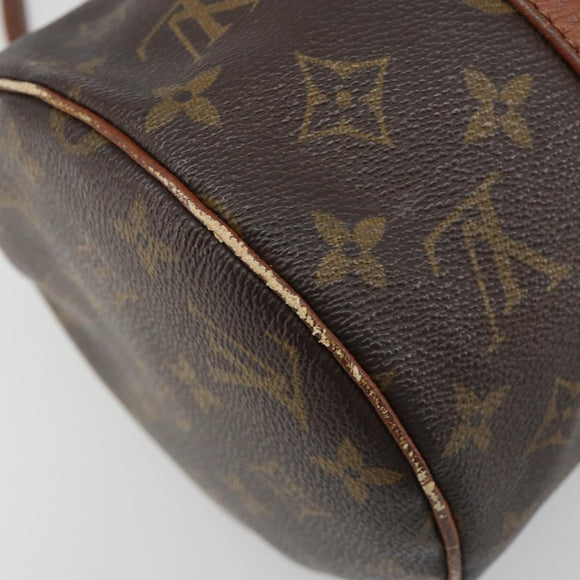 LOUIS VUITTON Monogram Papillon 30 Hand Bag M51385 LV Auth ka4796