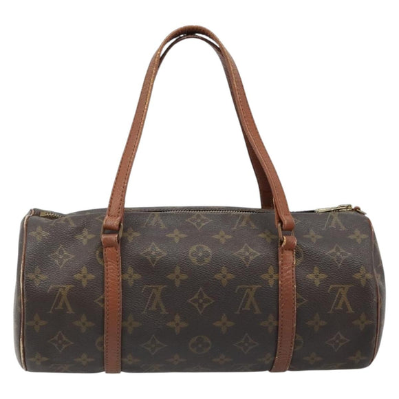 LOUIS VUITTON Monogram Papillon 30 Hand Bag M51385 LV Auth ka4796