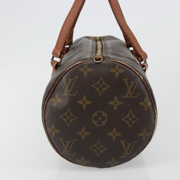 LOUIS VUITTON Monogram Papillon 30 Hand Bag M51385 LV Auth ka4796