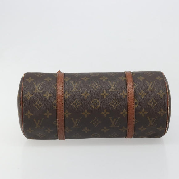LOUIS VUITTON Monogram Papillon 30 Hand Bag M51385 LV Auth ka4796