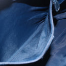 Christian Dior Trotter Canvas Shoulder Bag Navy Silver Auth ka480-21