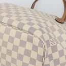 LOUIS VUITTON Damier Azur Neverfull MM Tote Bag N41605 LV Auth ka4805-10