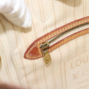 LOUIS VUITTON Damier Azur Neverfull MM Tote Bag N41605 LV Auth ka4805-18