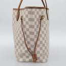LOUIS VUITTON Damier Azur Neverfull MM Tote Bag N41605 LV Auth ka4805-5