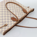 LOUIS VUITTON Damier Azur Neverfull MM Tote Bag N41605 LV Auth ka4805-6