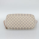 LOUIS VUITTON Damier Azur Neverfull MM Tote Bag N41605 LV Auth ka4805-9