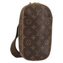 LOUIS VUITTON Monogram Pochette Gange Shoulder Bag M51870 LV Auth ka481-1