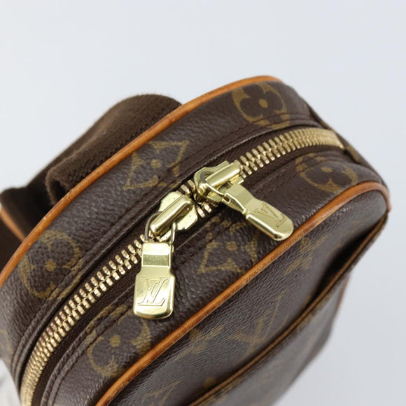 LOUIS VUITTON Monogram Pochette Gange Shoulder Bag M51870 LV Auth ka481