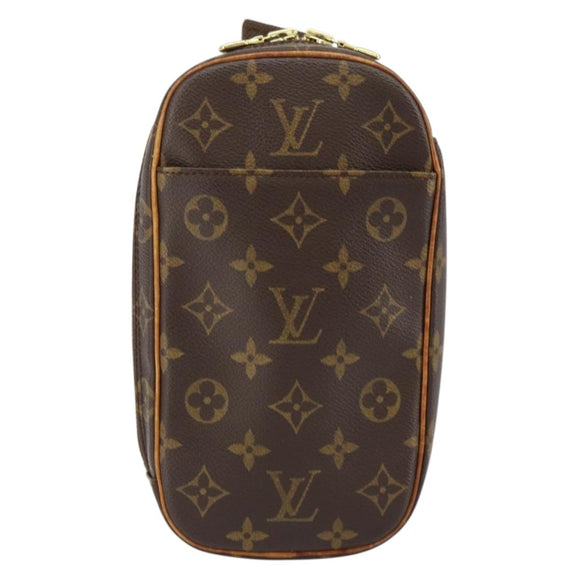 LOUIS VUITTON Monogram Pochette Gange Shoulder Bag M51870 LV Auth ka481