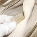 GUCCI GG Canvas Hand Bag 2way Beige Gold 247902 Auth ka4810A-12