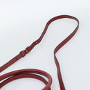 GUCCI Micro GG Canvas Hand Bag 2way Red Gold 449656 Auth ka4811A-10