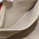 GUCCI Micro GG Canvas Hand Bag 2way Red Gold 449656 Auth ka4811A-23