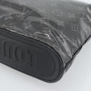 LOUIS VUITTON Monogram Eclipse Glaze Pochette Cosmos Zwart M63373 Auth ka4815-15