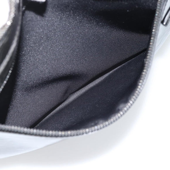 LOUIS VUITTON Monogram Eclipse Glaze Pochette Cosmos Zwart M63373 Auth ka4815