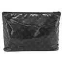 LOUIS VUITTON Monogram Eclipse Glaze Pochette Cosmos Zwart M63373 Auth ka4815-2