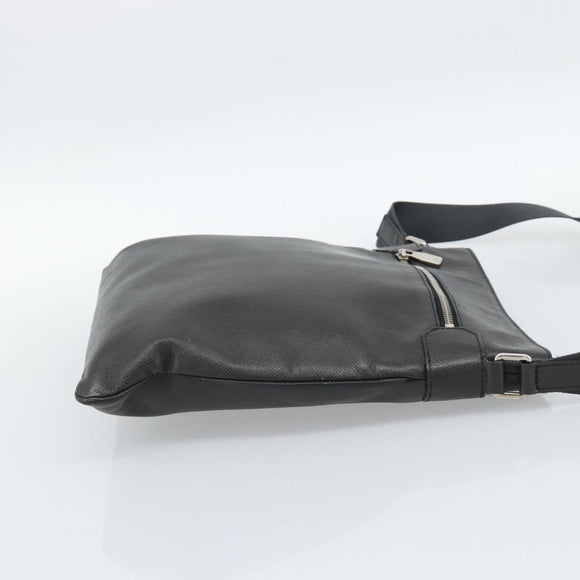 LOUIS VUITTON Taiga Sasha Shoulder Bag Ardoise M32712 LV Auth ka4817