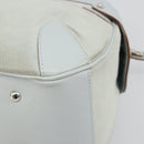Salvatore Ferragamo Hand Bag Suede Leather Light Blue Silver Auth ka4819A-16