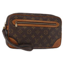 LOUIS VUITTON Monogram Marly Dragonne GM Clutch Bag M51825 LV Auth ka482-1