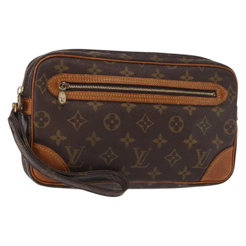 LOUIS VUITTON Monogram Marly Dragonne GM Clutch Bag M51825 LV Auth ka482