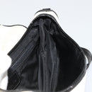 Christian Dior Saddle Shoulder Bag Canvas Beige Silver Auth ka4822V-19