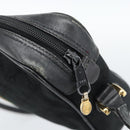 GUCCI GG Canvas Web Sherry Line Shoulder Bag Black Red Green Auth ka4825-14