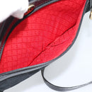 GUCCI GG Canvas Web Sherry Line Shoulder Bag Black Red Green Auth ka4825-21