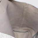 PRADA Tote Bag Leather Silver Auth ka4827-17