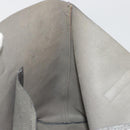 PRADA Tote Bag Leather Silver Auth ka4827-18