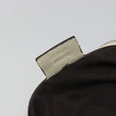 GUCCI GG Canvas Guccissima Hand Bag Leather White Silver 229852 Auth ka4829-12
