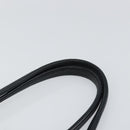 Salvatore Ferragamo Hand Bag Leather Black Gold Auth ka483-8