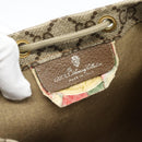 GUCCI GG Supreme Shoulder Bag PVC Beige Gold 97 19 302 Auth ka4830-14