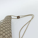 GUCCI GG Supreme Shoulder Bag PVC Beige Gold 97 19 302 Auth ka4830-8