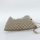 GUCCI GG Supreme Shoulder Bag PVC Beige Gold 97 19 302 Auth ka4830-9