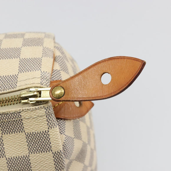 LOUIS VUITTON Damier Azur Speedy 30 Hand Bag N41533 LV Auth ka4831A