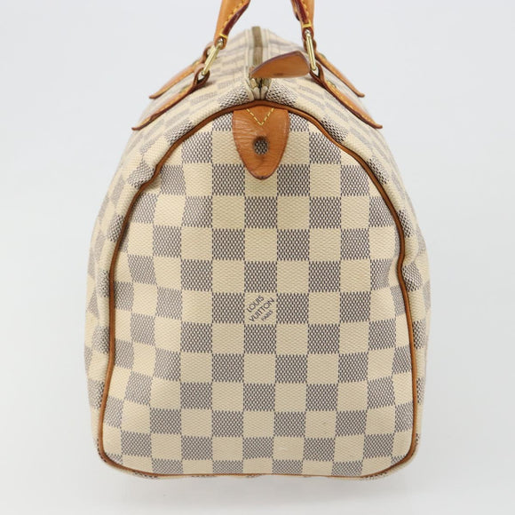 LOUIS VUITTON Damier Azur Speedy 30 Hand Bag N41533 LV Auth ka4831A