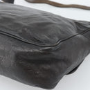 GUCCI GG Canvas Guccissima Shoulder Bag Leather Black Gold 223665 Auth ka4832-15