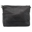 GUCCI GG Canvas Guccissima Shoulder Bag Leather Black Gold 223665 Auth ka4832-13