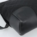 GUCCI GG Canvas Web Sherry Line Shoulder Bag Black Silver Red 322077 Auth ka4834-17
