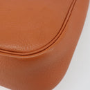HERMES Christine Fjord Shoulder Bag Taurillon Leather Brown Auth ka4835SAV-15