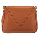 HERMES Christine Fjord Shoulder Bag Taurillon Leather Brown Auth ka4835SAV-2